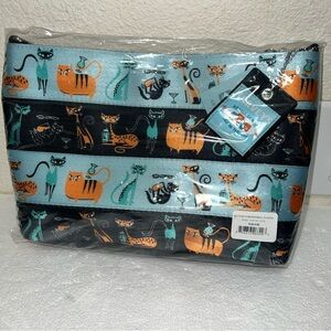Harveys SHAG Cocktail Cats Medium Convertible Clutch Bag New in Package